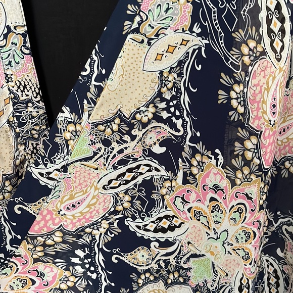 GUC- Cute multicolored Shawl Cardigan - Picture 5 of 9